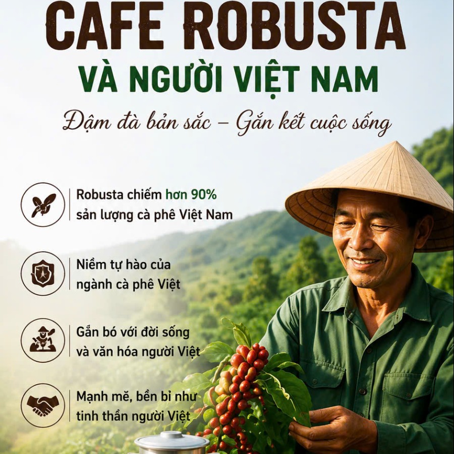 Tìm hiểu về Cà phê Robusta