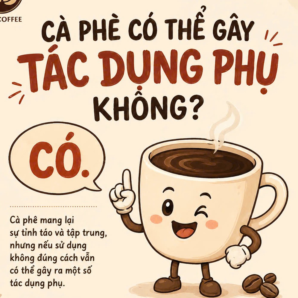 Cà phê có thể gây tác dụng phụ không ?