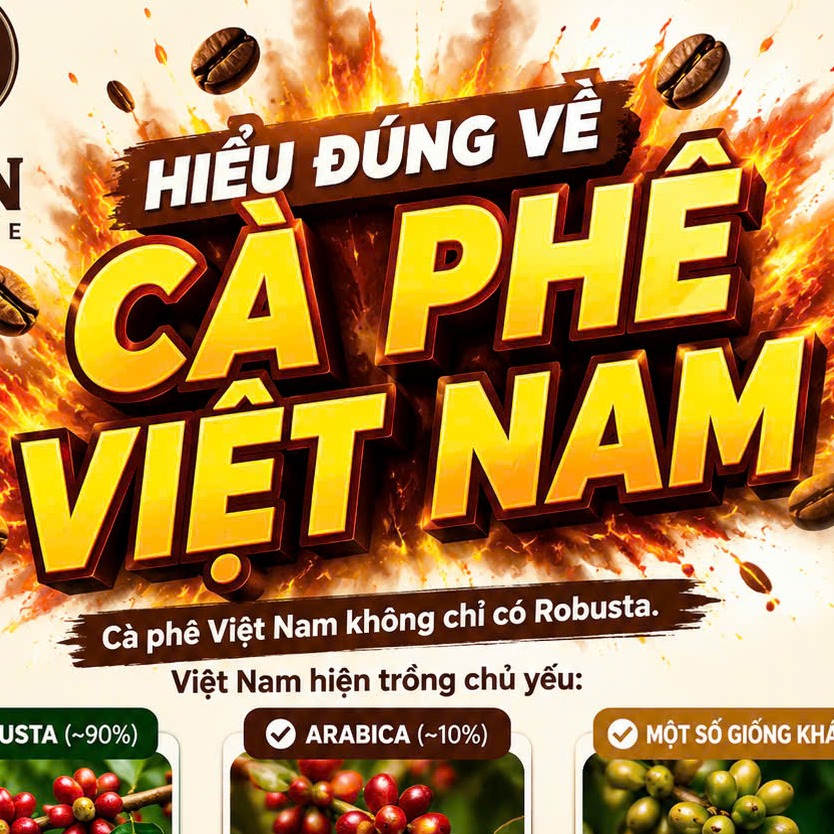 Hiểu đúng về Cà phê Việt Nam